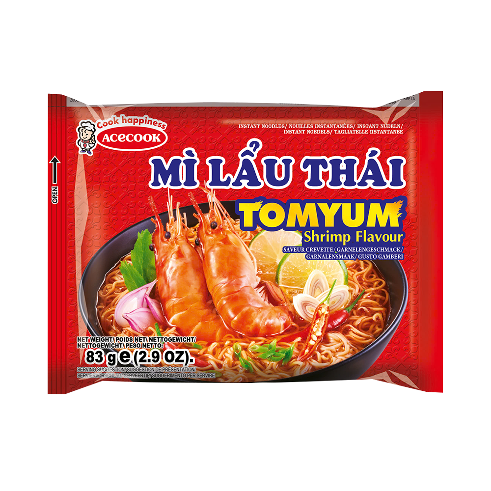 MI LAU THAI Instant Noodles Shrimp Flavor 83g