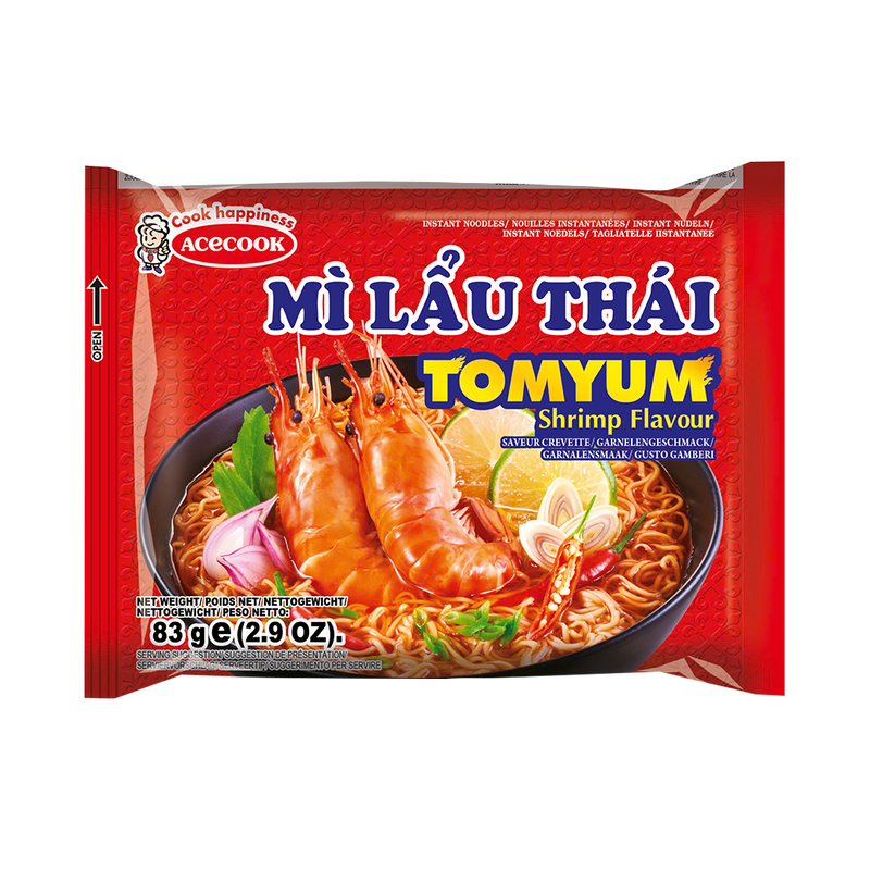 MI LAU THAI Instant Noodles Shrimp Flavor 83g