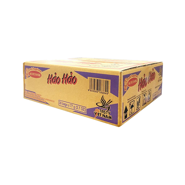 HAO HAO Hot & Sour Shrimp Flavor 77g (Case 30)