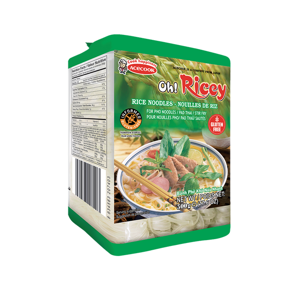 OH! RICEY Dried Rice Noodles 500g (Case 18)