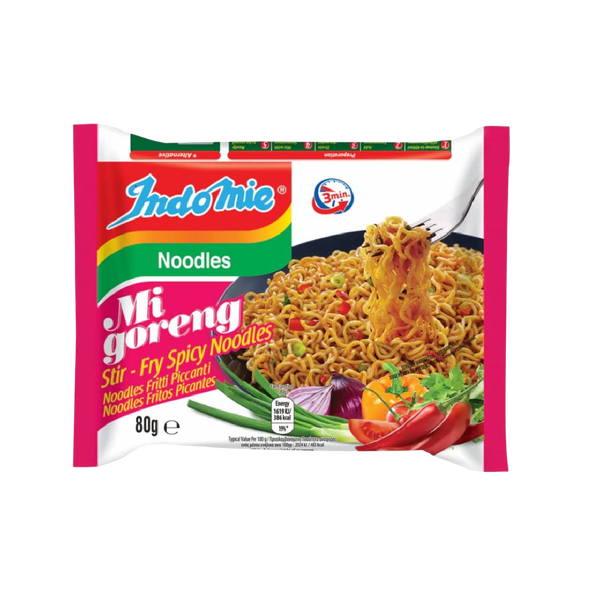 INDOMIE Mi Goreng Hot & Spicy (Pedas) 80g