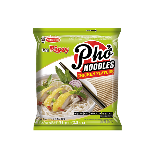 OH! RICEY Instant Pho Chicken Flavor 71g