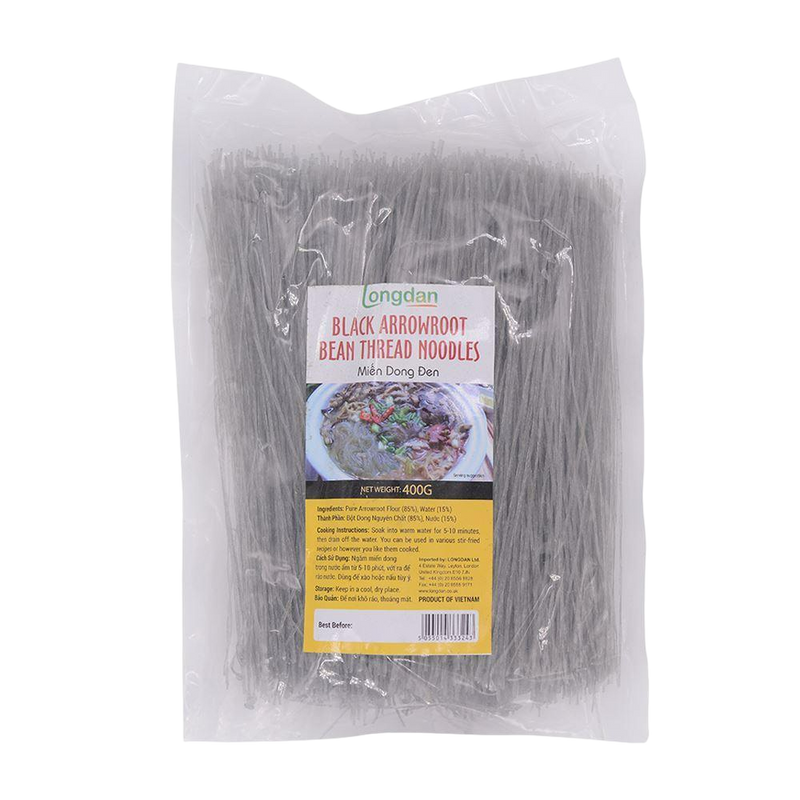 Longdan Black Arrowroot Bean Thread Noodle 400g