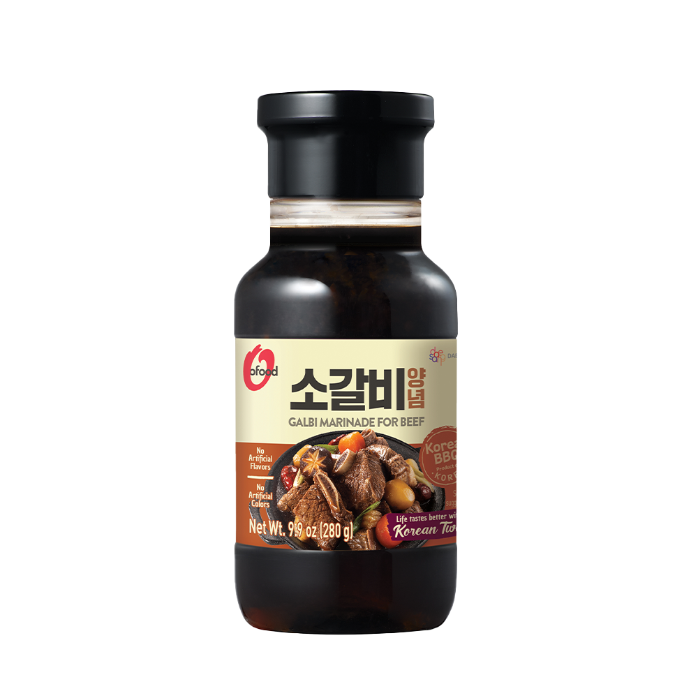 DAESANG O'FOOD Korean BBQ Beef Rib Sauce 280g