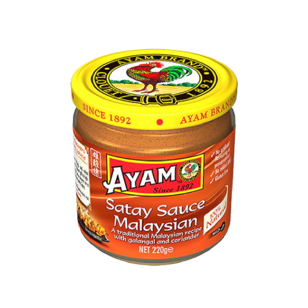 AYAM Satay Sauce Malaysian Mild 220g - Longdan Official
