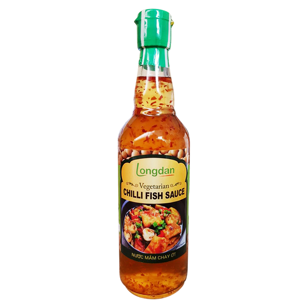 Longdan Vegetarian Chilli Fish Sauce 500ml