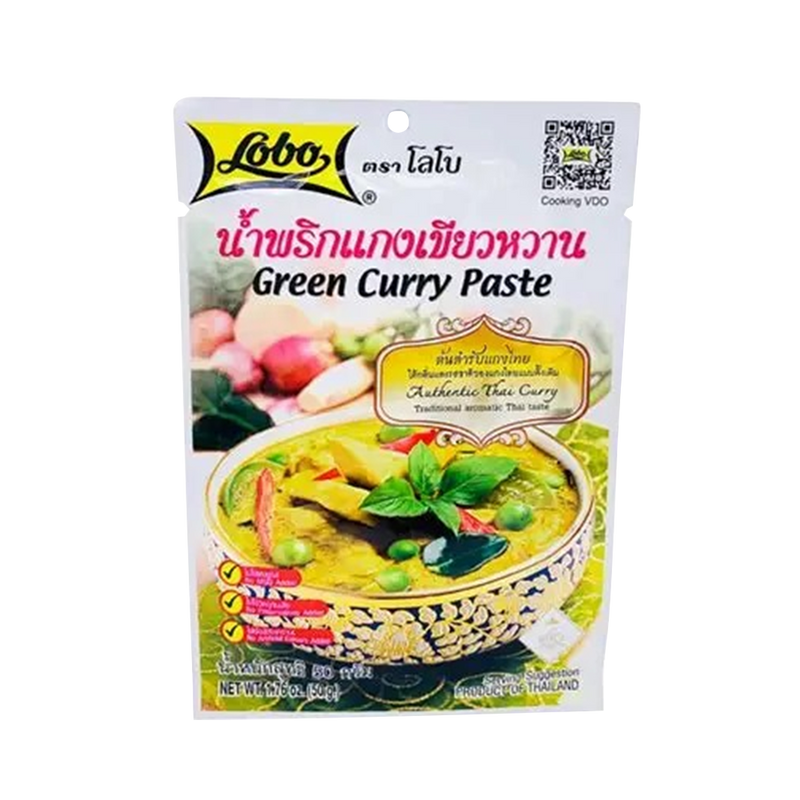 LOBO Green Curry Paste 50g (Case 48)