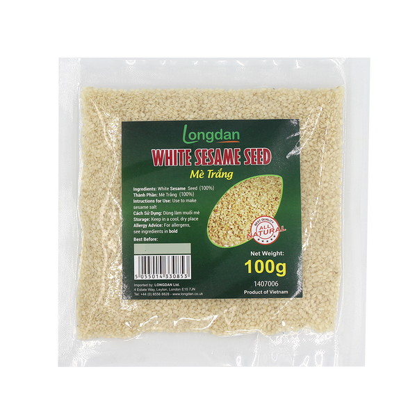 Biji Wijen Putih Longdan 100g