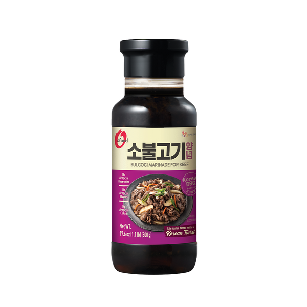 DAESANG O'FOOD Korean BBQ Beef Bulgogi Marinade 500g