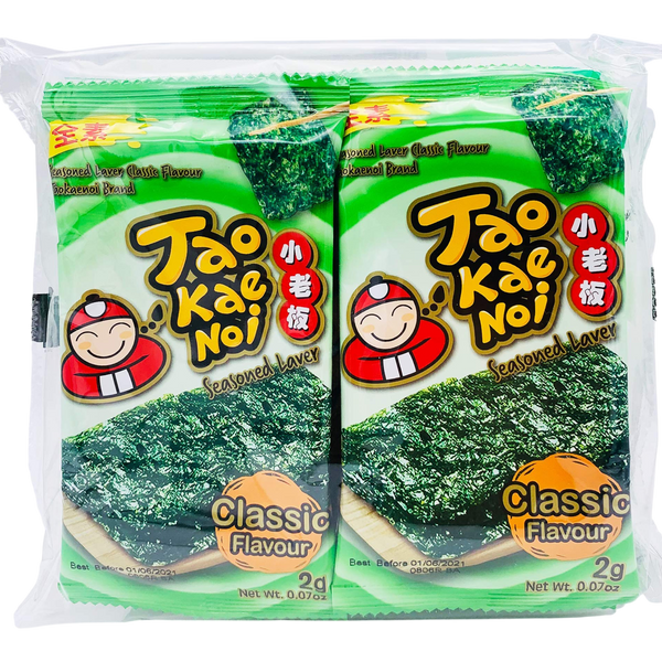 TAOKAENOI Roasted Seaweed (Korean Style) Classic 2g