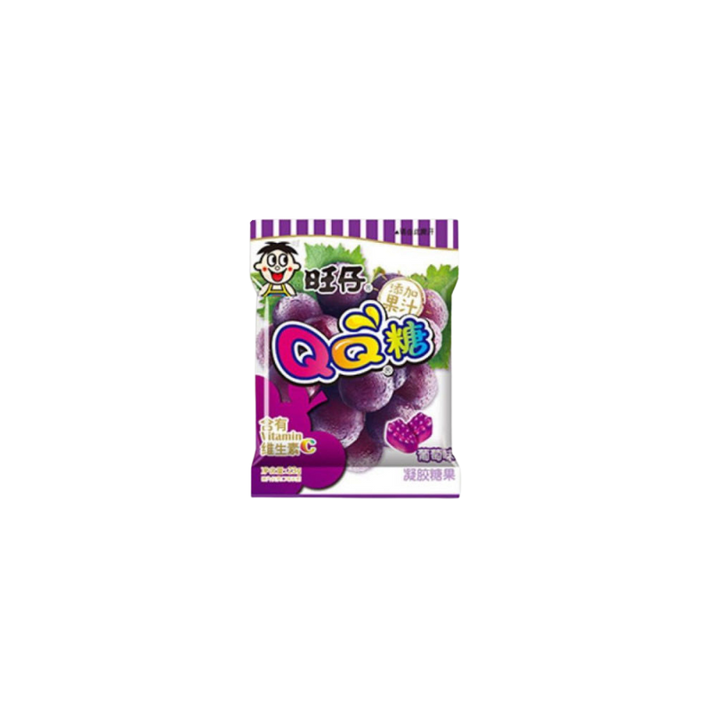 WANT WANT Gummy Grape Flavour 70g - Longdan Official
