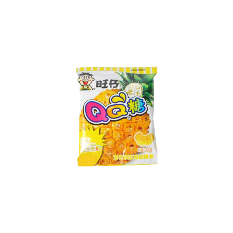 WANT WANT Gummy Pineapple Flavour 70g - Longdan Official