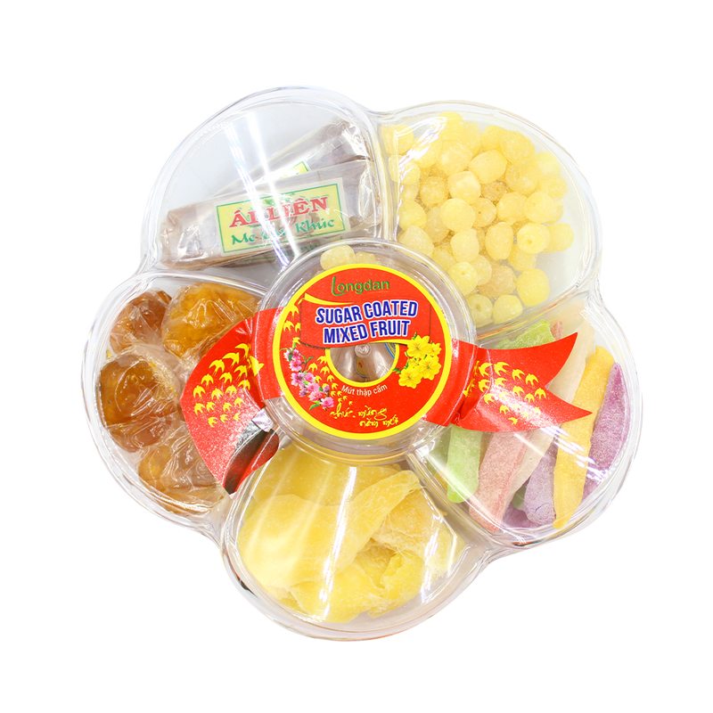 Longdan Sugar Coated Mixed Fruit 600g