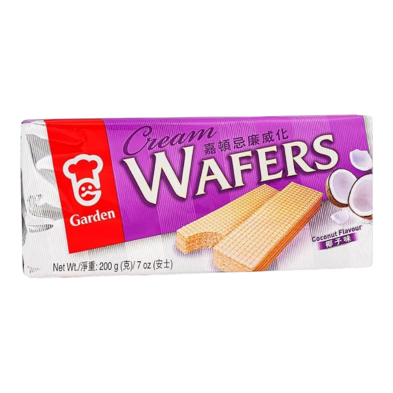 GARDEN Cream Wafers Coconut 200g