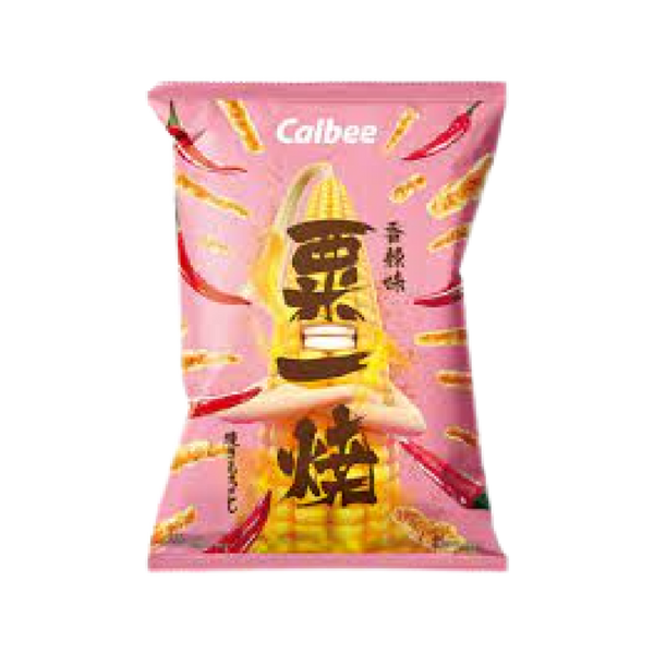 CALBEE Grill A Corn Hot & Spicy Flavour 80g - Longdan Official