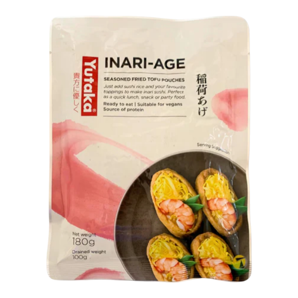 Yutaka Inari Sushi Pocket - Dadih Kedelai Berbumbu 180g