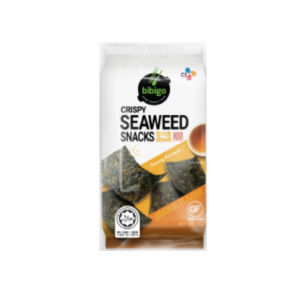 CJ BIBIGO Crispy Seaweed Snacks Original Flavour (3pcs) 15g