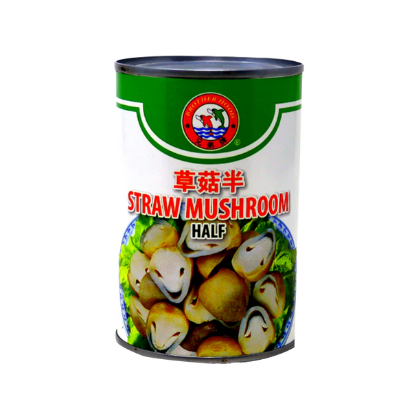 BROTHER HOOD Straw Mushroom Halves 425g (Case 24)