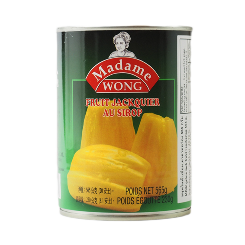 MADAME WONG Canned Jackfruit In Syrup 565g (Case 24)