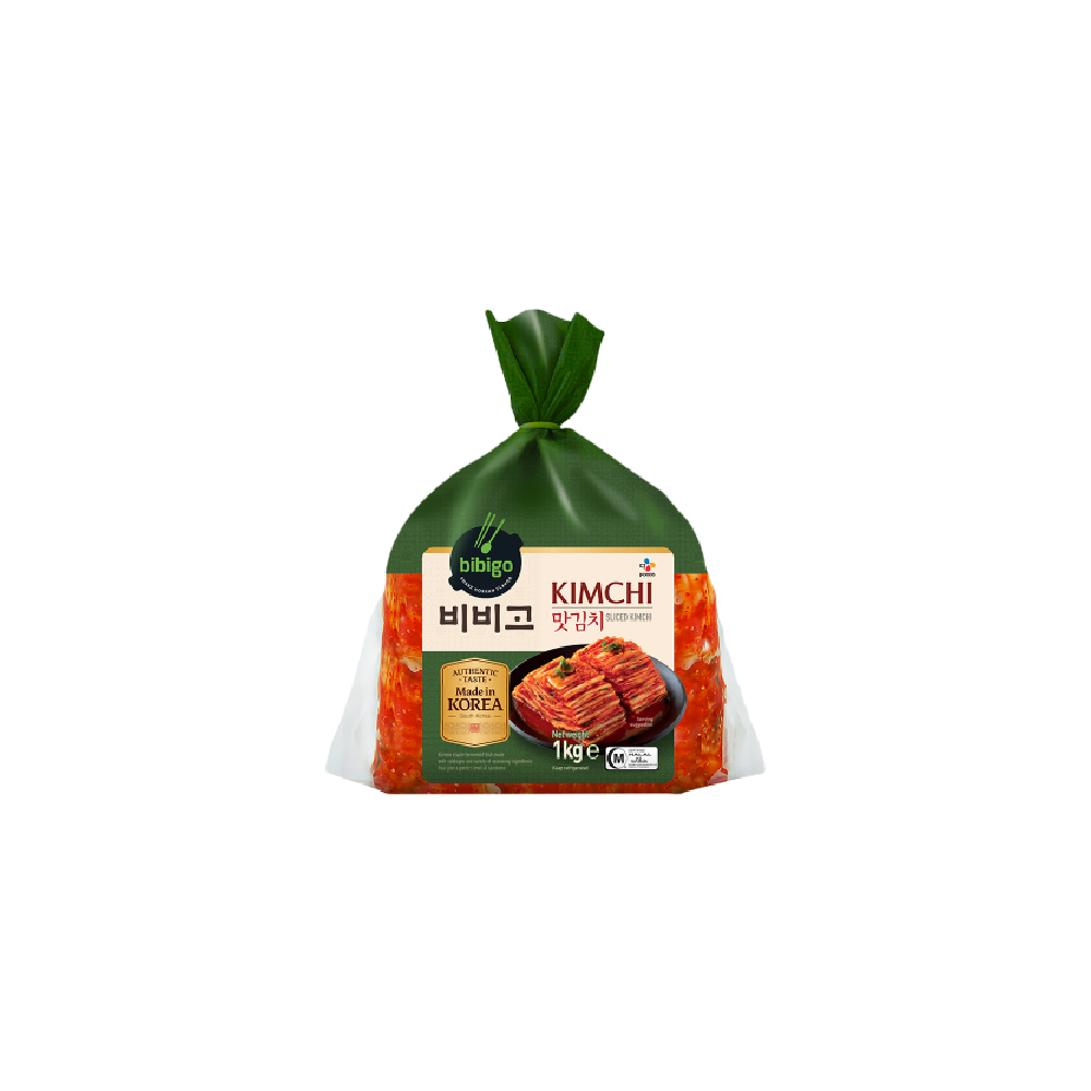 CJ BIBIGO Sliced Cabbage Kimchi 1kg
