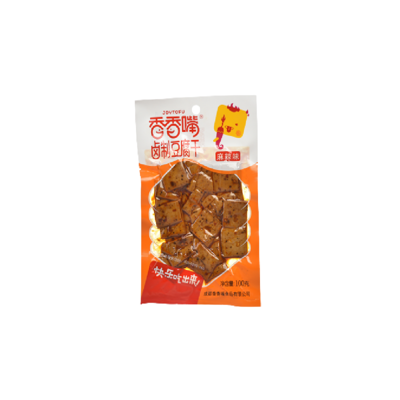 Joytofu Dried Beancurd Hot & Spicy 100g - Longdan Official