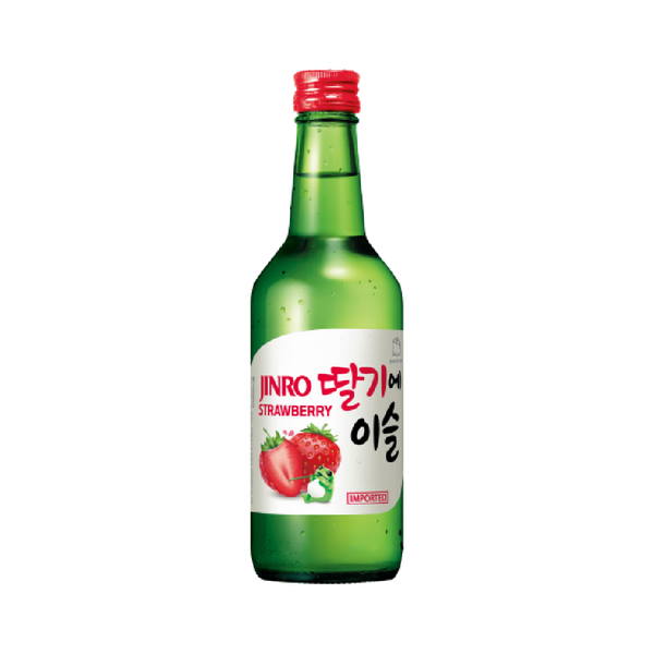 JINRO Strawberry Soju Alc 13% 360ml