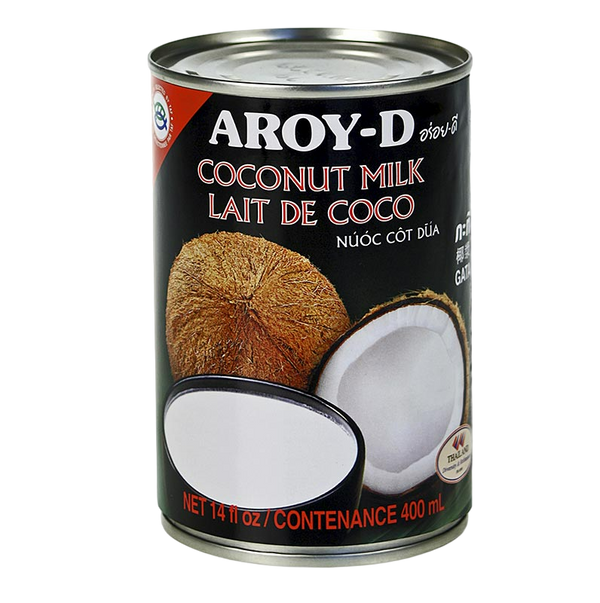 AROY-D Canned Coconut Milk 400ml (Case 24)