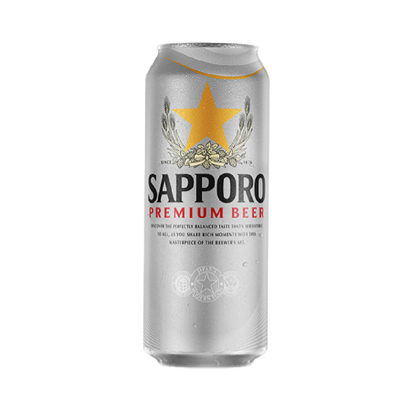 Kaleng Bir SAPPORO 500ml