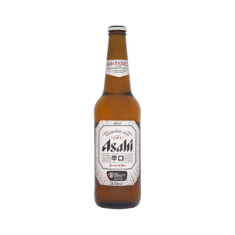 ASAHI Super Dry Beer Bottle 500ml