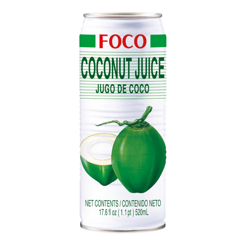 Foco Cococ FOCO Coconut Juice 520ml (Case 12)