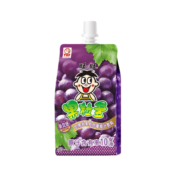 WANT WANT - Nata De Coco Fruit Drink (Grape Flavour) 250ml
