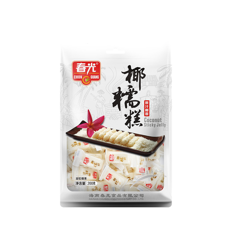 CHUNGUANG Coconut Sticky Jelly Candy 200g