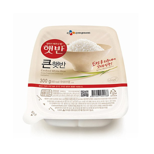 CHEIL JEDANG Cooked Rice (Big Bowl) 300g