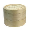 Steamer Bambu Longdan Set 9 Inci (2 alas, 1 tutup)