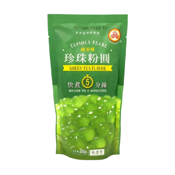 WU FU YUAN Tapioca Pearl-Green Tea Flavour 250g