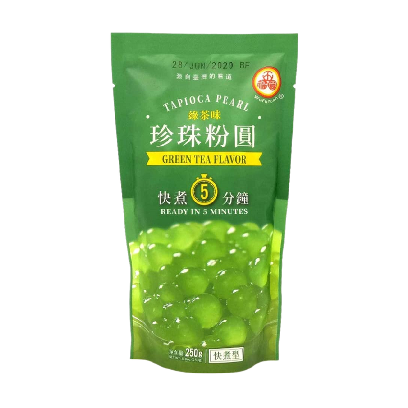 WU FU YUAN Tapioca Pearl-Green Tea အရသာ 250g