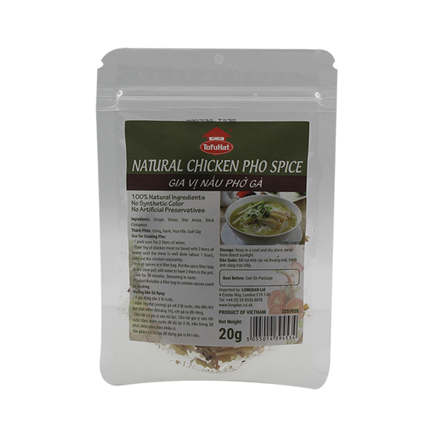 Tofuhat Natural Chicken Pho Spice 20g