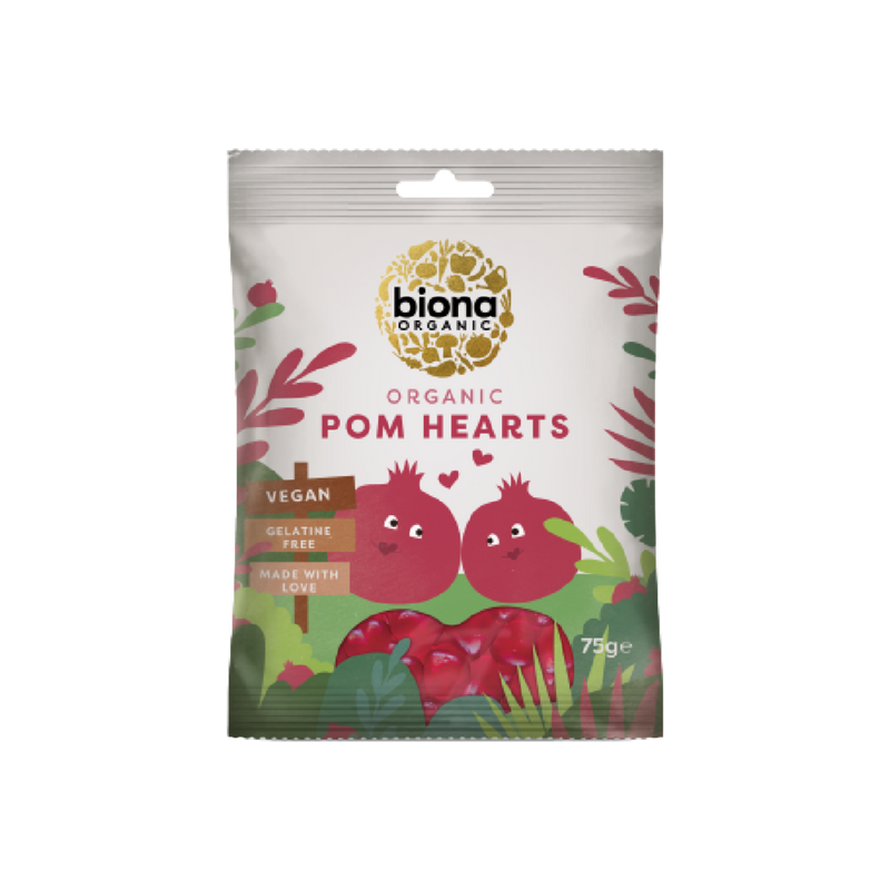 BIONA ORG Pomegranate Hearts 75g
