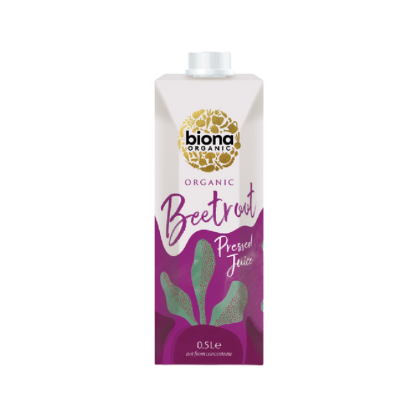 Nước ép củ dền hữu cơ BIONA - Ép (Tetra) 0,5lt