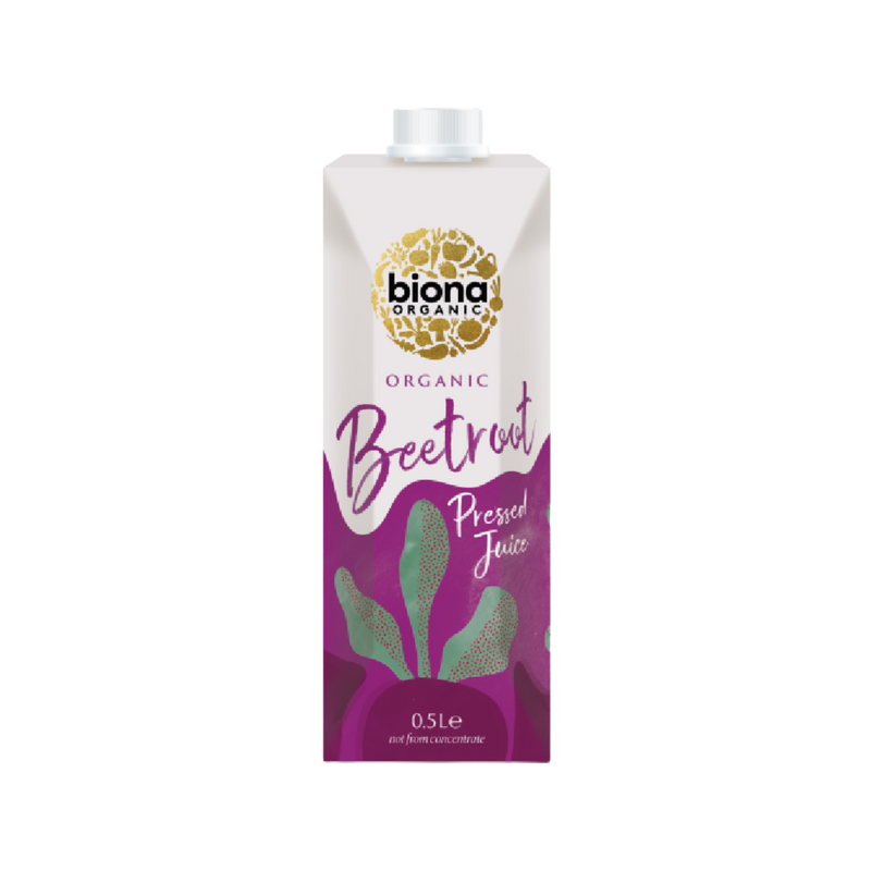 Nước ép củ dền hữu cơ BIONA - Ép (Tetra) 0,5lt