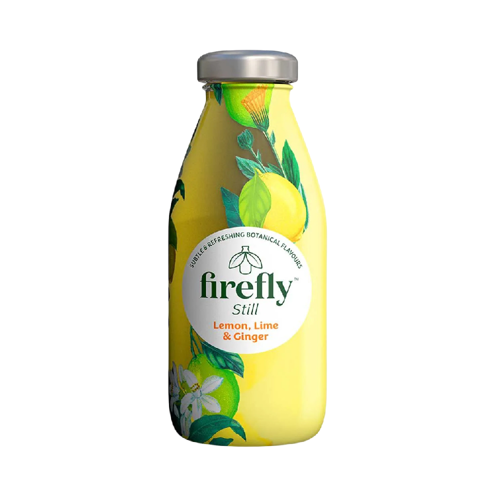 FIREFLY NATURAL DRINKS Lemon - Lime & Ginger 330ml