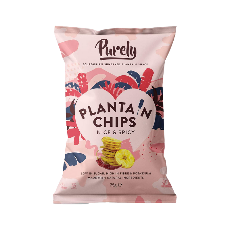 PURELY PLANTAIN Chips - Nice & Spicy 75g