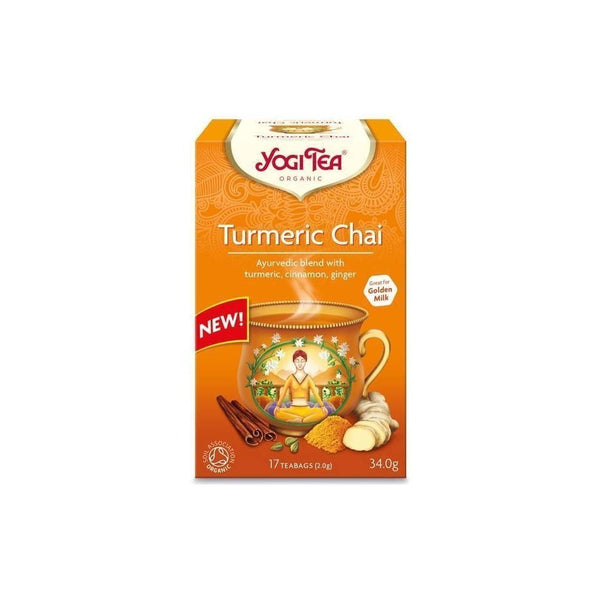 YOGI TEA Turmeric Chai - og 17 bags