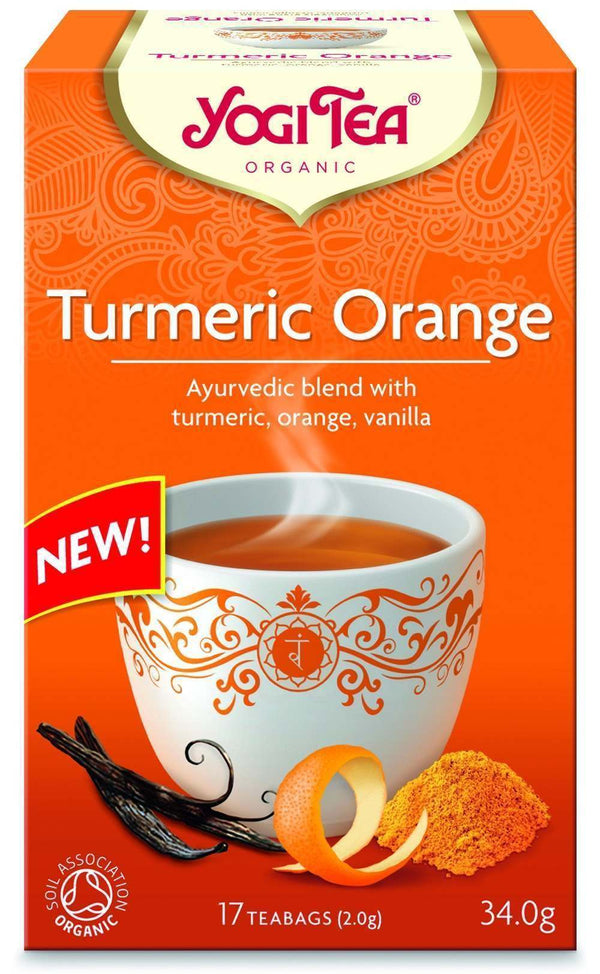 YOGI TEA Turmeric Orange 17 bags