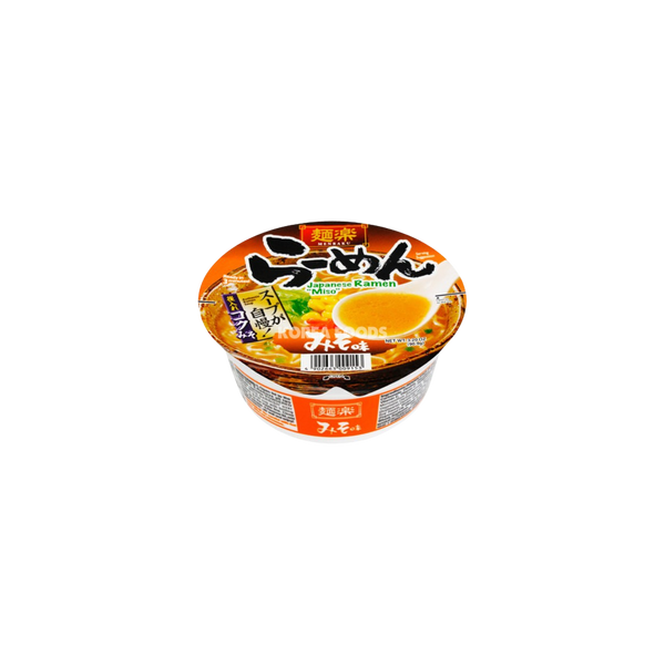 HIKARI MENRAKU Cup Ramen Miso Taste 90.9g - Longdan Official