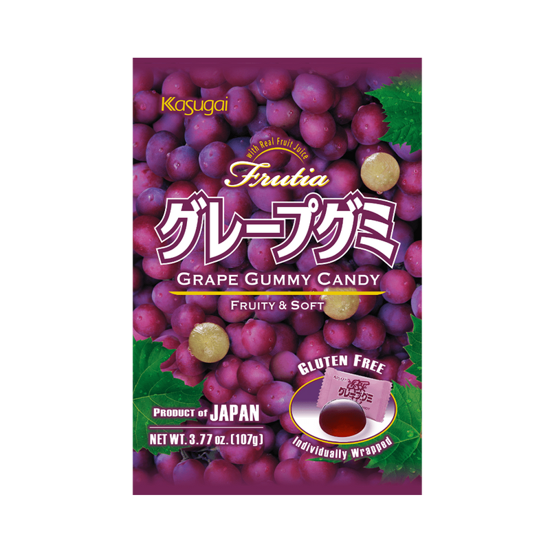 KASUGAI Gummy Grape 107G