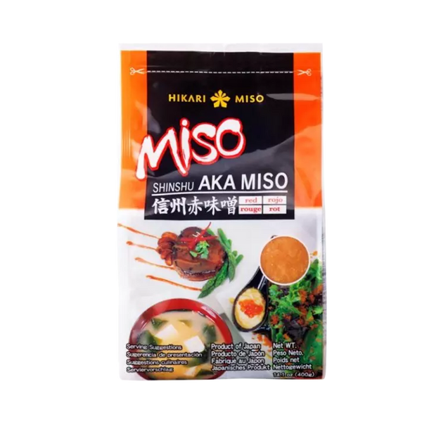 HIKARI MISO Shinshu Miso Pasta Merah 400g