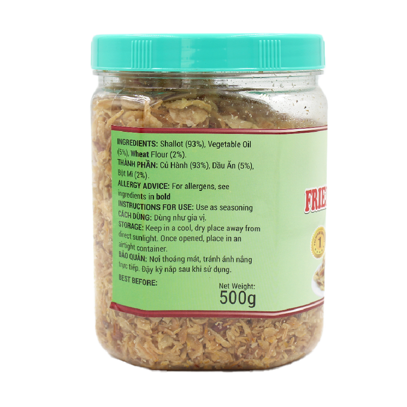 Longdan Fried Shallot Flake 500g (Case 20)