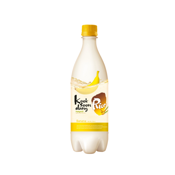 KOOKSOONDANG Nasi Makgeolli Pisang 750ml (Alc 4%)