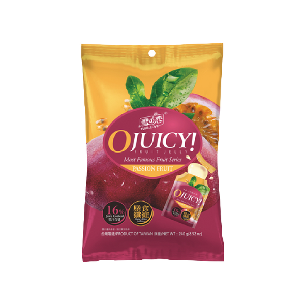 YUKI & LOVE - OJUICY! - Passion Fruit Jelly 240g - Longdan Official